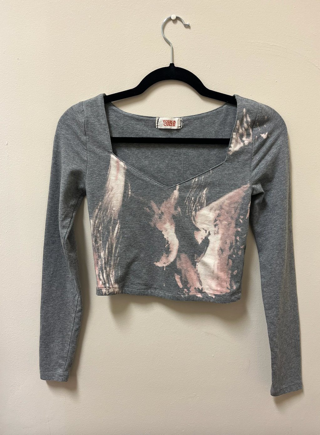 estrella fugaz upcycled crop top
