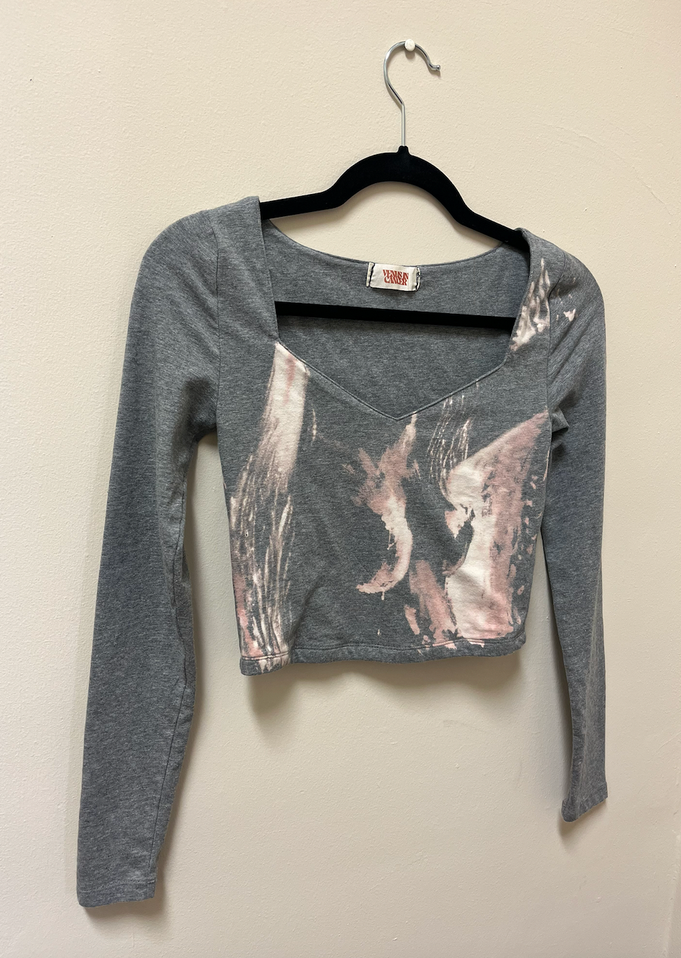 estrella fugaz upcycled crop top