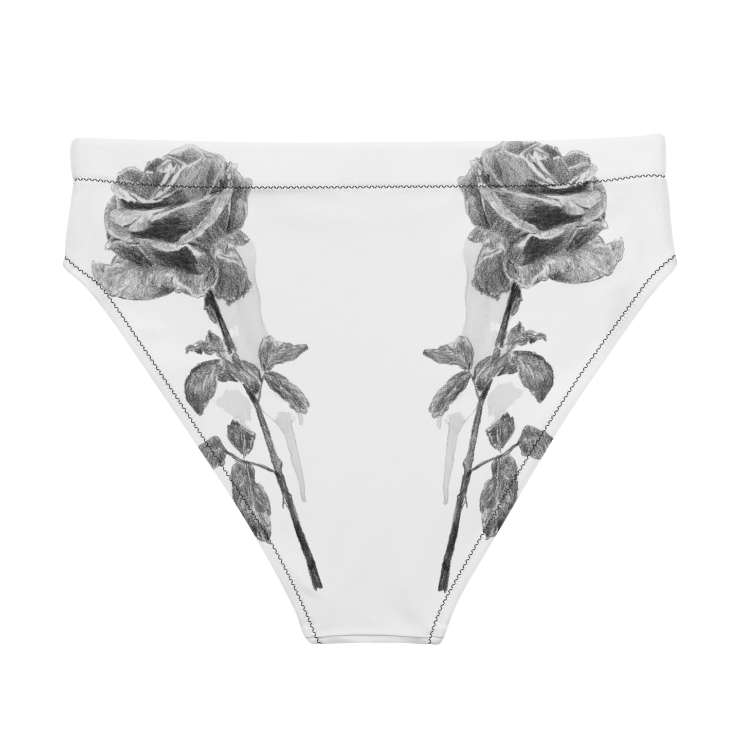 unas rosas para mi: recycled high-waisted bottom