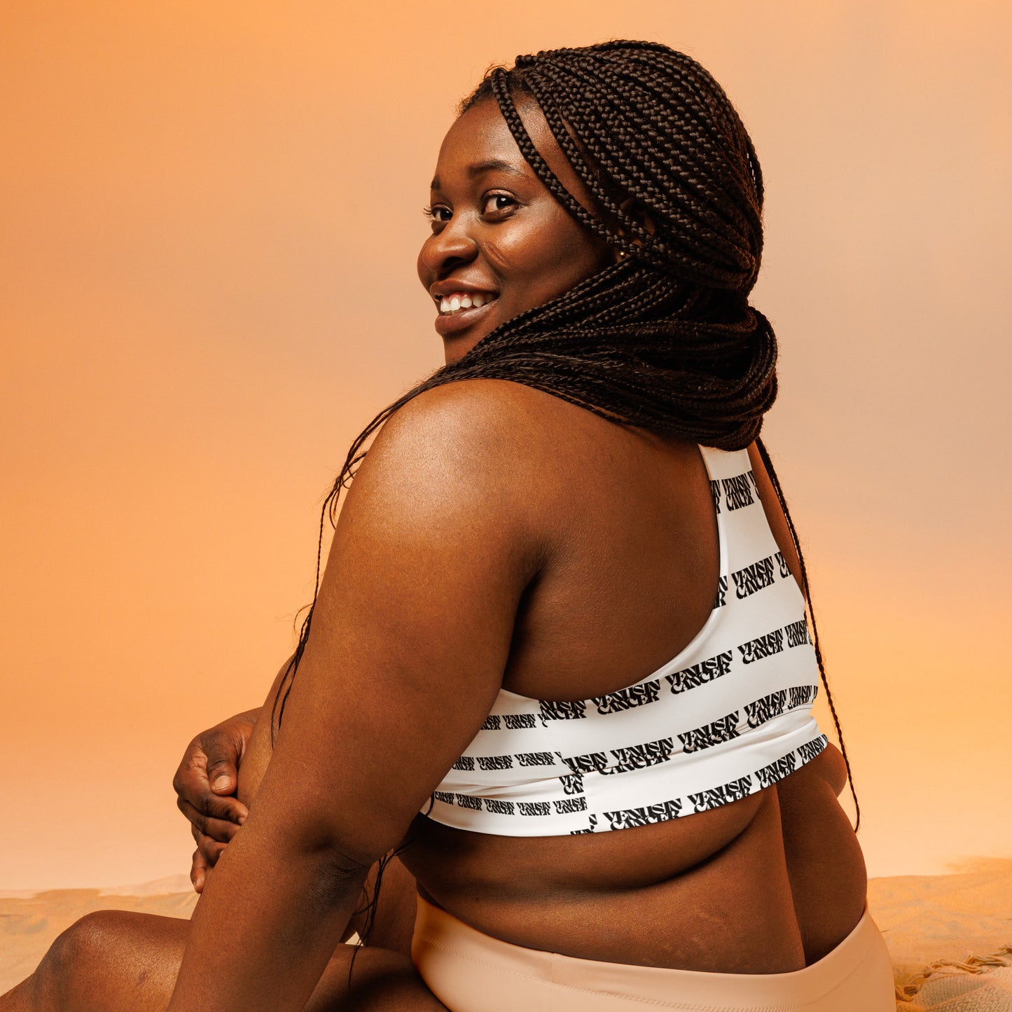 venus in cancer recycled compression bra