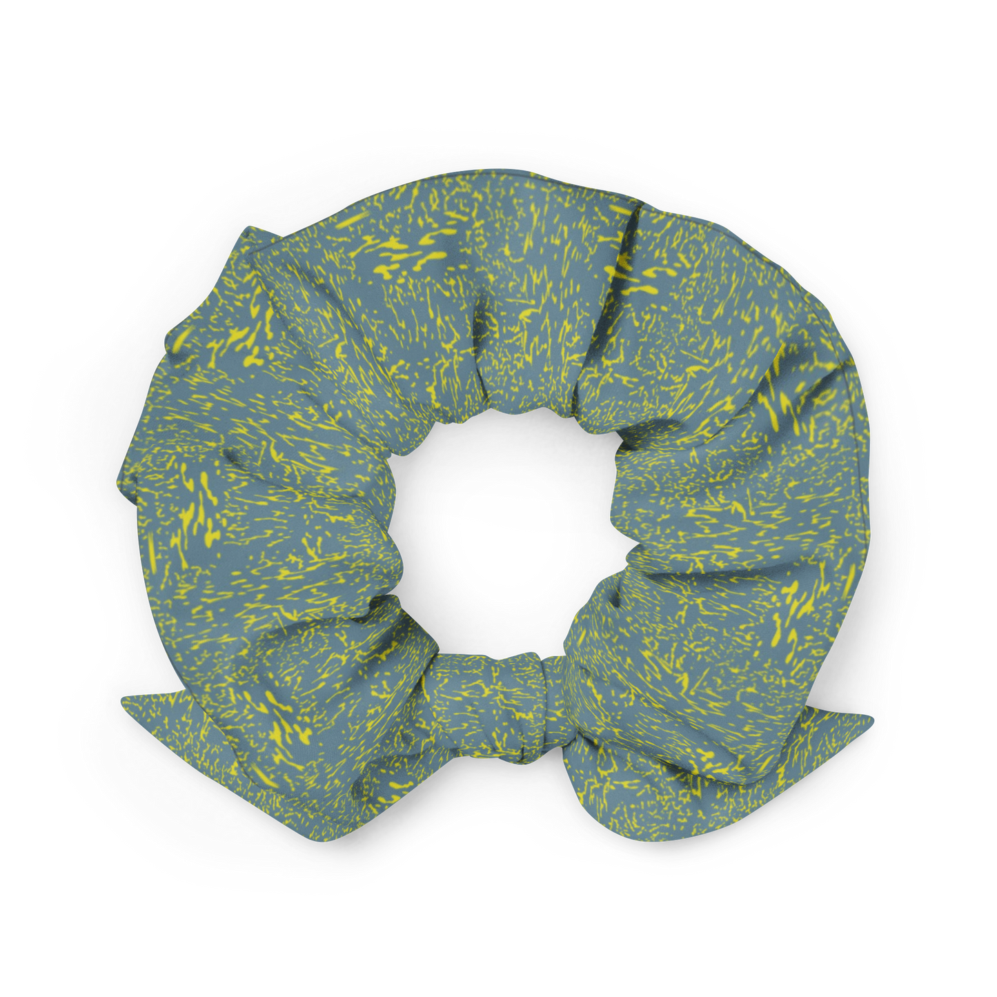 glitch - recycled scrunchie