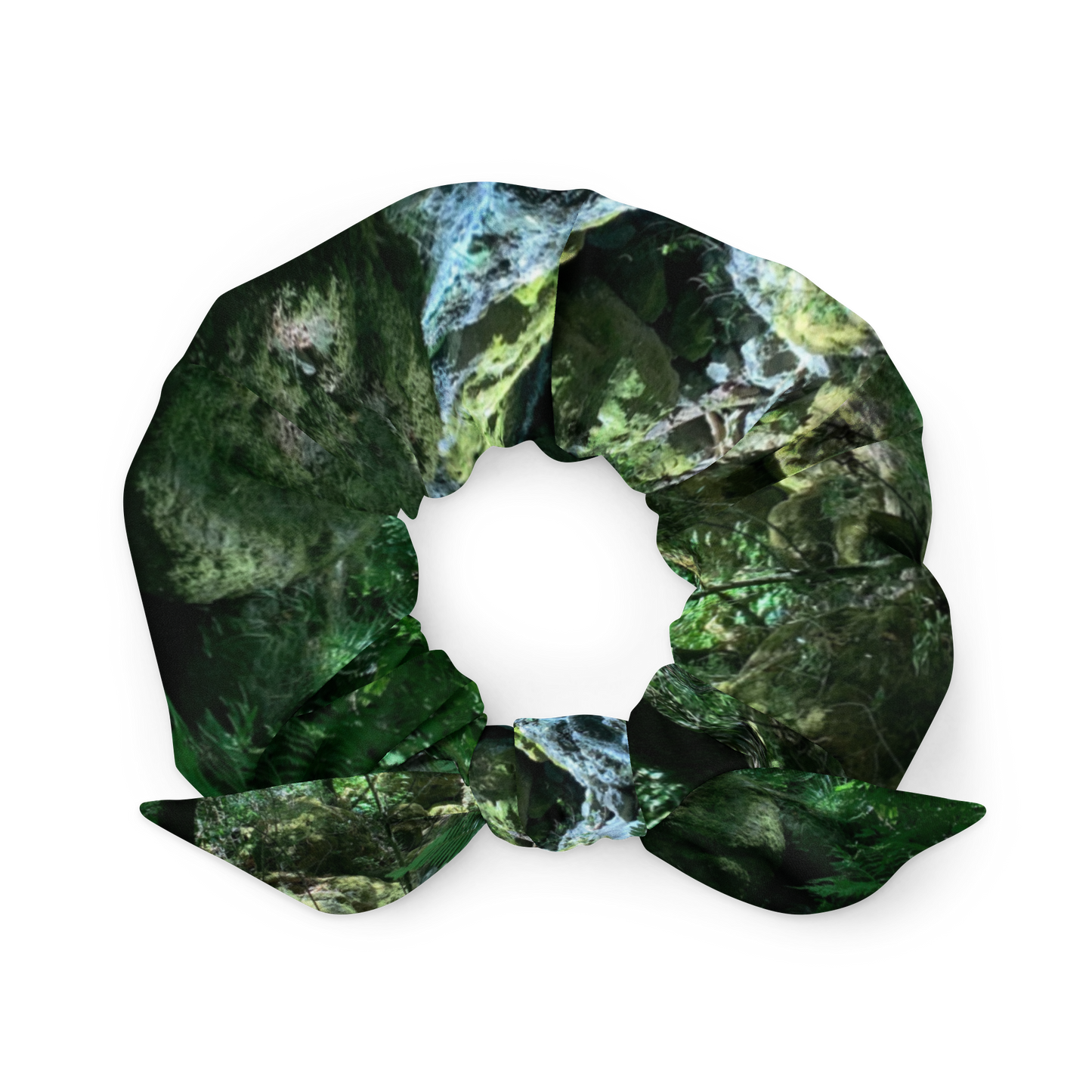 cascada - recycled scrunchie