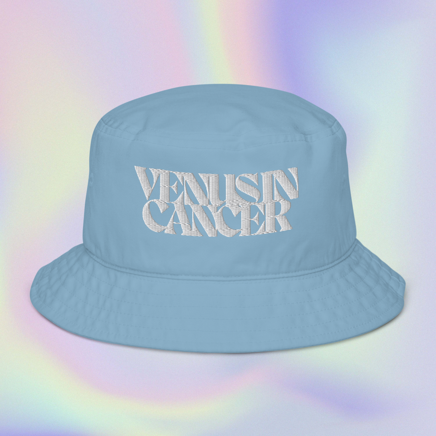 venus in cancer organic bucket hat