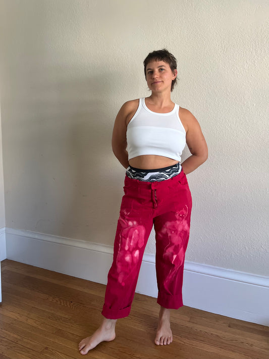 cereza upcycled pants