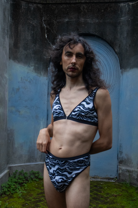 mycelium cheeky high-wasted underwear (bulge or packing)