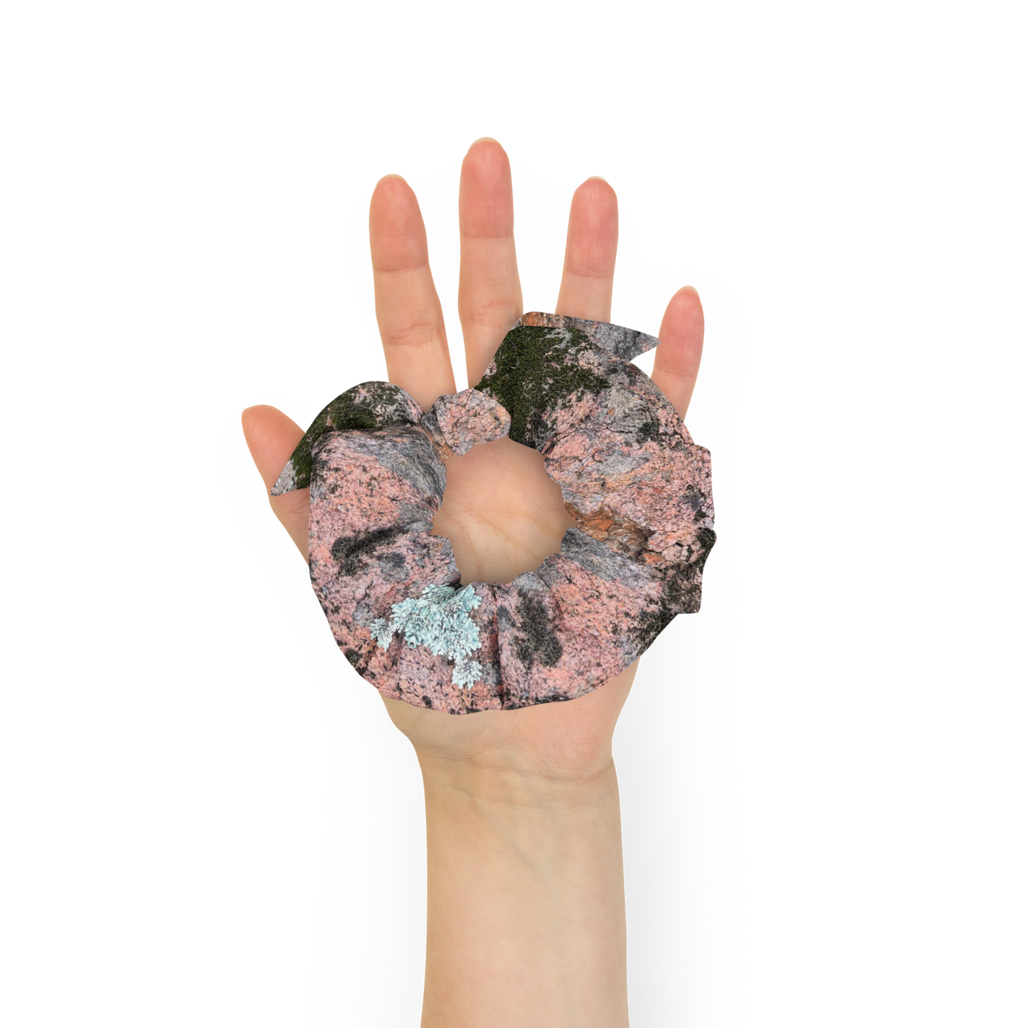 mineral - recycled scrunchie