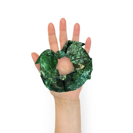 cascada - recycled scrunchie