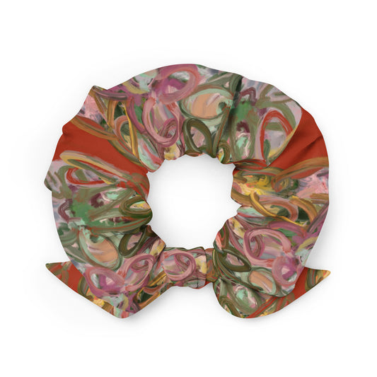 swirl - recycled scrunchie