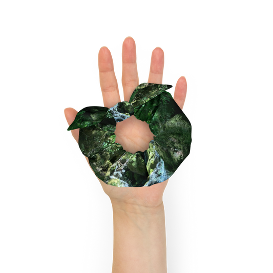 cascada - recycled scrunchie
