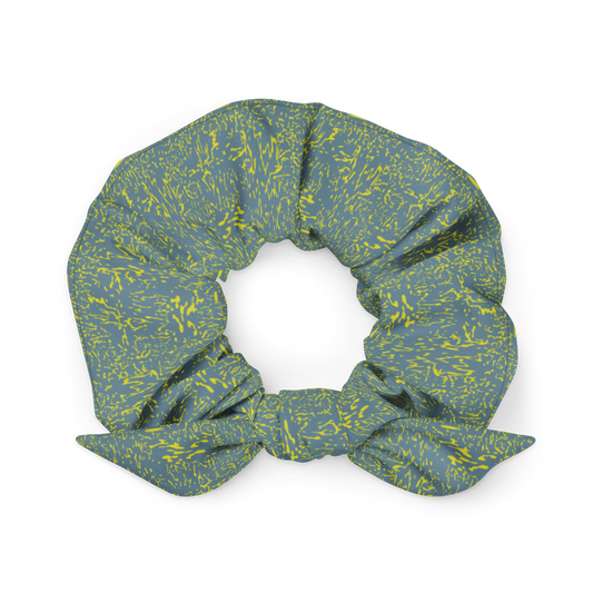 glitch - recycled scrunchie