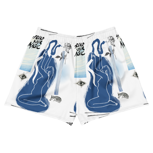spread your magic - recycled athletic shorts