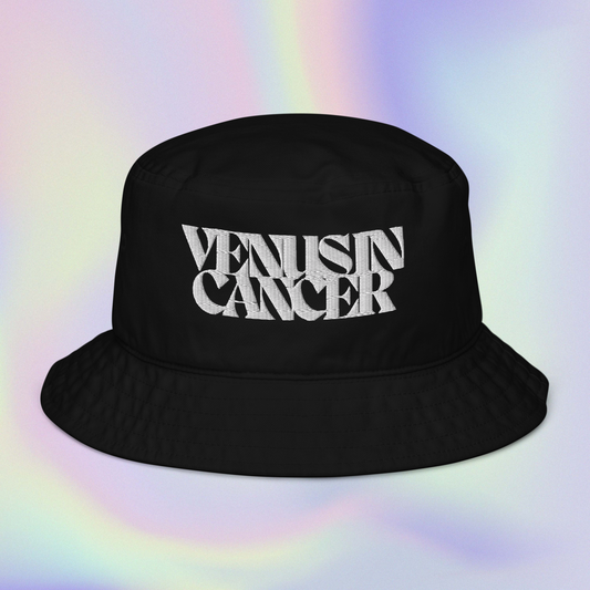 venus in cancer organic bucket hat
